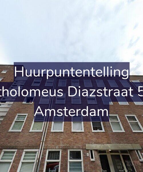 Foto gevel Huurpuntentelling voor Bartholomeus Diazstraat 54-3, Amsterdam