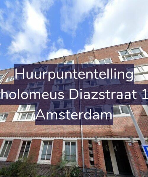 Foto gevel Huurpuntentelling voor Bartholomeus Diazstraat 10-H, Amsterdam