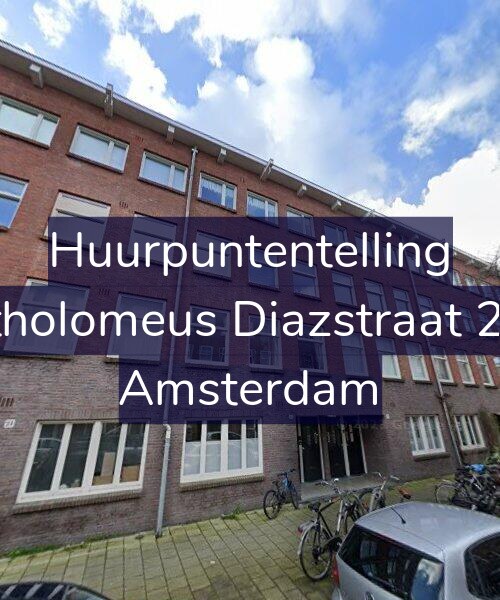 Foto gevel Huurpuntentelling voor Bartholomeus Diazstraat 23-H, Amsterdam