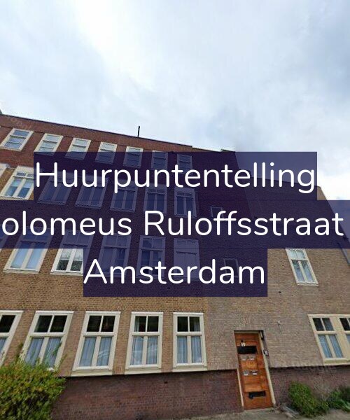 Foto gevel Huurpuntentelling voor Bartholomeus Ruloffsstraat 19-H, Amsterdam