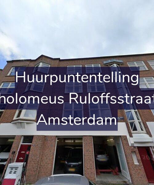 Foto gevel Huurpuntentelling voor Bartholomeus Ruloffsstraat 1-3, Amsterdam
