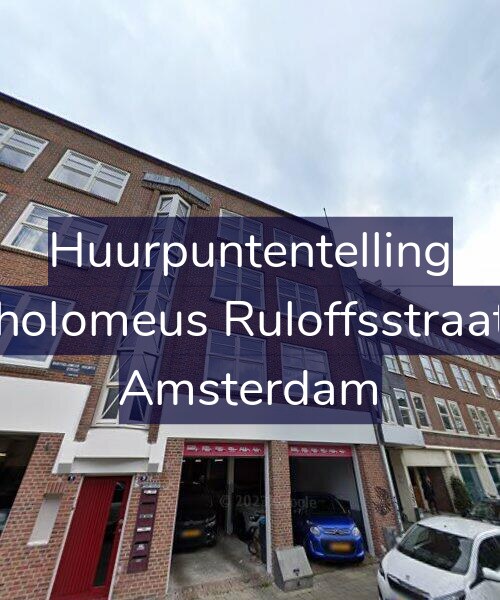 Foto gevel Huurpuntentelling voor Bartholomeus Ruloffsstraat 3-1, Amsterdam