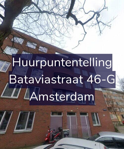 Foto gevel Huurpuntentelling voor Bataviastraat 46-G, Amsterdam