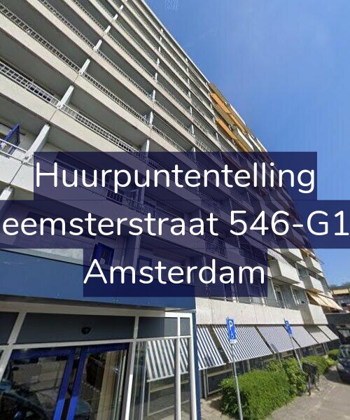 Foto gevel Huurpuntentelling voor Beemsterstraat 546-G10, Amsterdam