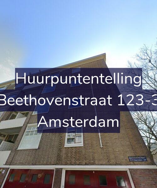 Foto gevel Huurpuntentelling voor Beethovenstraat 123-3, Amsterdam