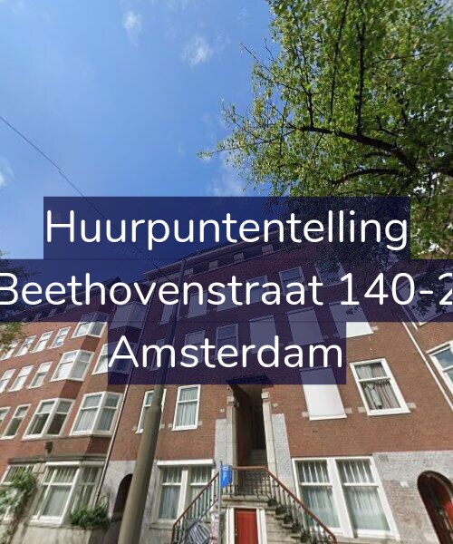 Foto gevel Huurpuntentelling voor Beethovenstraat 140-2, Amsterdam