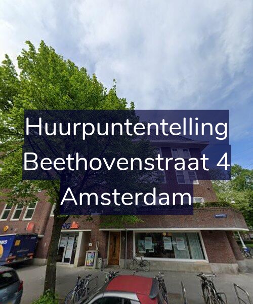 Foto gevel Huurpuntentelling voor Beethovenstraat 4, Amsterdam