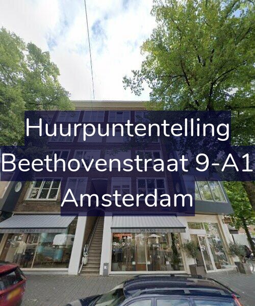 Foto gevel Huurpuntentelling voor Beethovenstraat 9-A1, Amsterdam