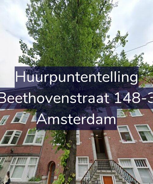 Foto gevel Huurpuntentelling voor Beethovenstraat 148-3, Amsterdam