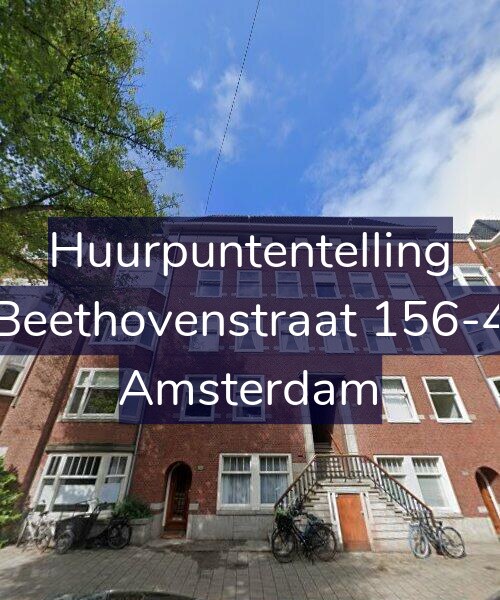 Foto gevel Huurpuntentelling voor Beethovenstraat 156-4, Amsterdam