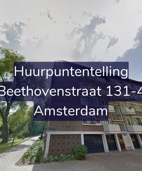 Foto gevel Huurpuntentelling voor Beethovenstraat 131-4, Amsterdam