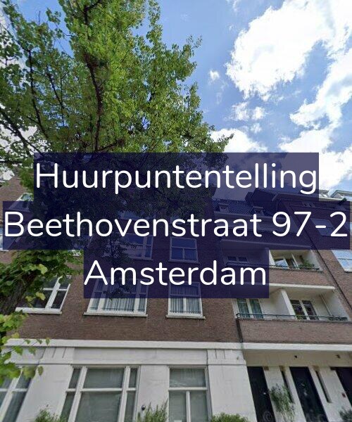 Foto gevel Huurpuntentelling voor Beethovenstraat 97-2, Amsterdam