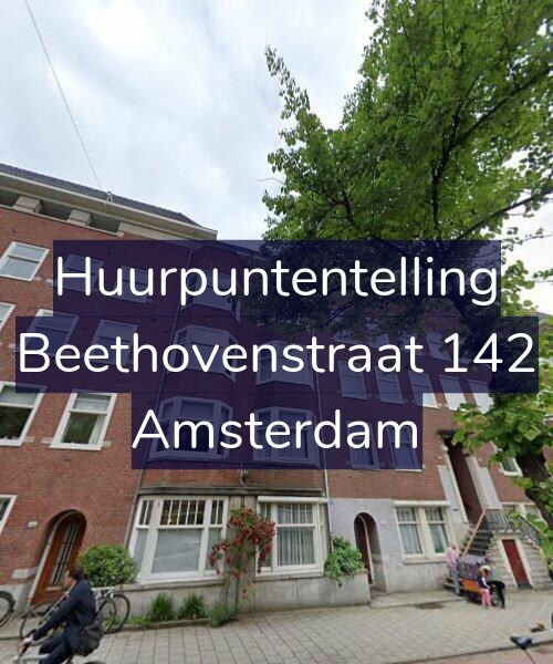 Foto gevel Huurpuntentelling voor Beethovenstraat 142, Amsterdam