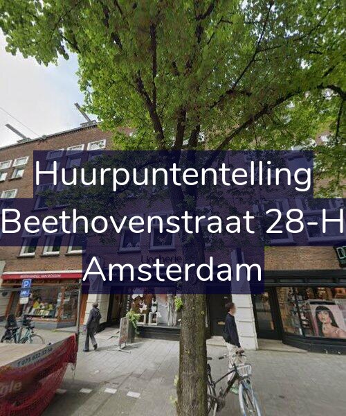 Foto gevel Huurpuntentelling voor Beethovenstraat 28-H, Amsterdam