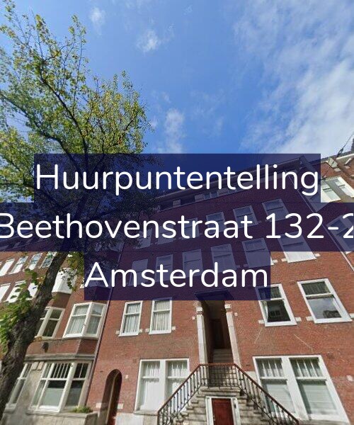 Foto gevel Huurpuntentelling voor Beethovenstraat 132-2, Amsterdam