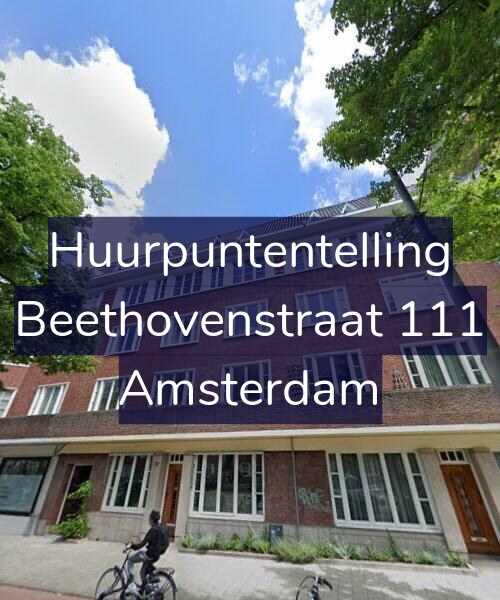 Foto gevel Huurpuntentelling voor Beethovenstraat 111, Amsterdam