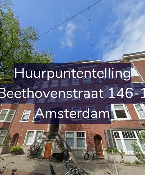 Foto gevel Huurpuntentelling voor Beethovenstraat 146-1, Amsterdam