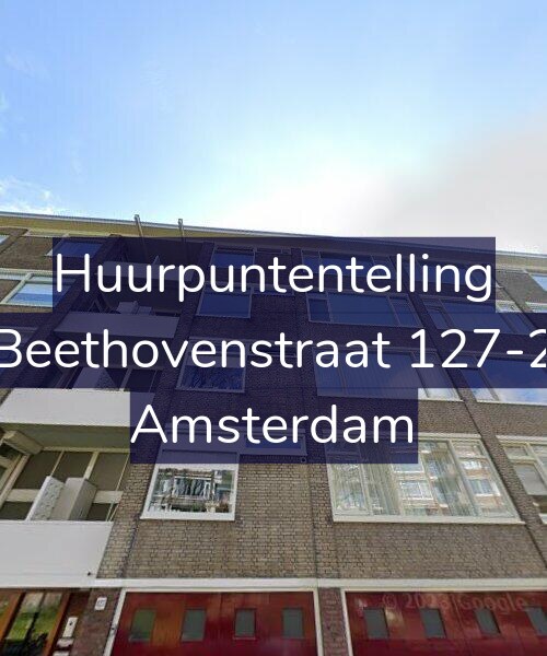Foto gevel Huurpuntentelling voor Beethovenstraat 127-2, Amsterdam