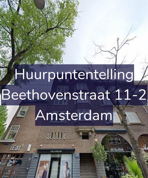 Foto gevel Huurpuntentelling voor Beethovenstraat 11-2, Amsterdam