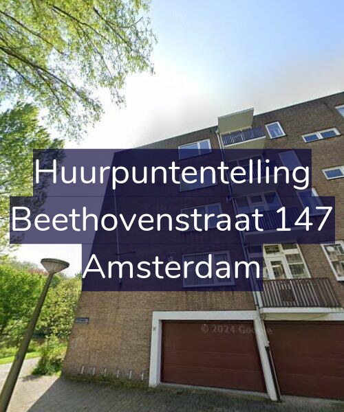 Foto gevel Huurpuntentelling voor Beethovenstraat 147, Amsterdam