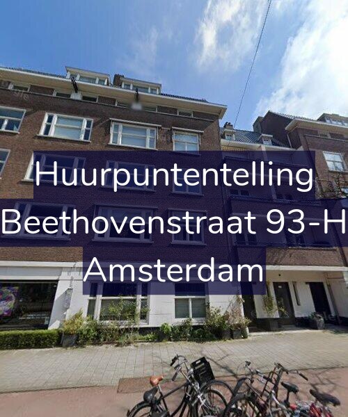 Foto gevel Huurpuntentelling voor Beethovenstraat 93-H, Amsterdam