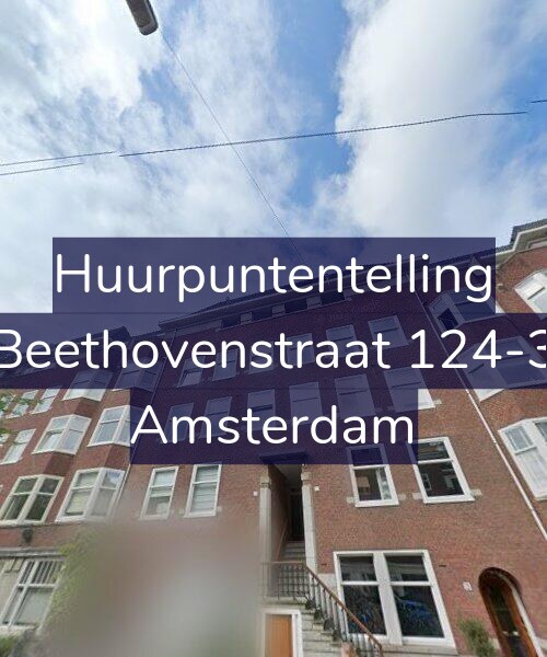 Foto gevel Huurpuntentelling voor Beethovenstraat 124-3, Amsterdam