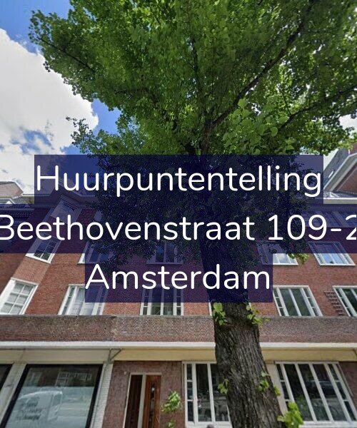 Foto gevel Huurpuntentelling voor Beethovenstraat 109-2, Amsterdam
