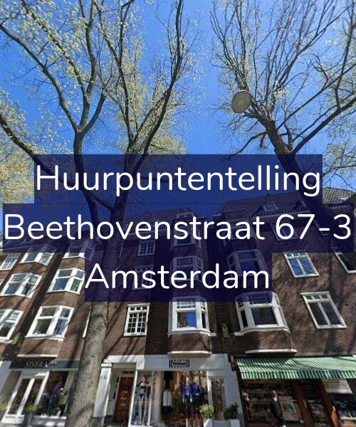 Foto gevel Huurpuntentelling voor Beethovenstraat 67-3, Amsterdam