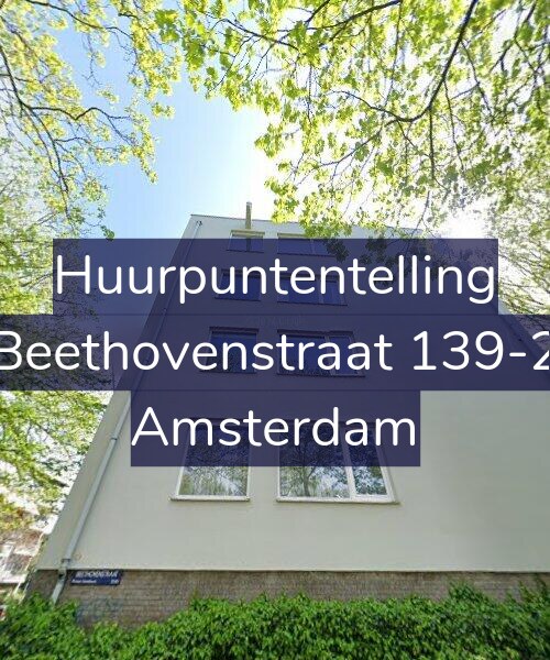 Foto gevel Huurpuntentelling voor Beethovenstraat 139-2, Amsterdam