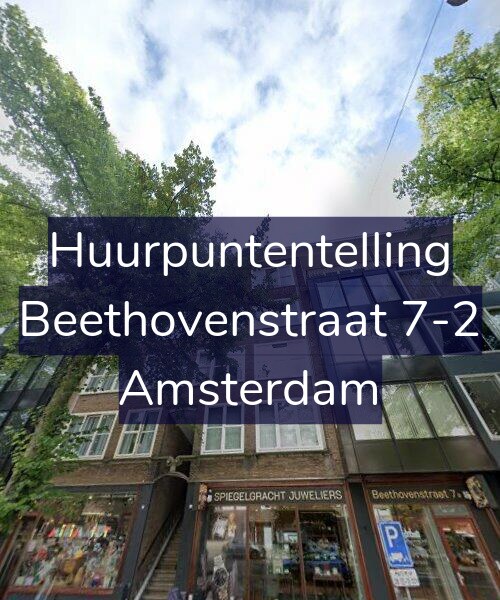 Foto gevel Huurpuntentelling voor Beethovenstraat 7-2, Amsterdam