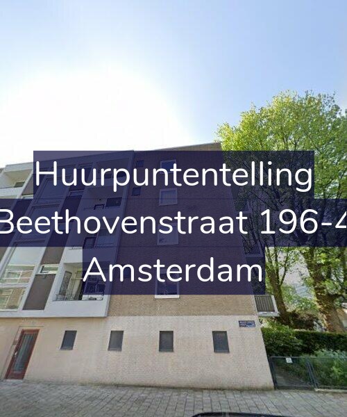 Foto gevel Huurpuntentelling voor Beethovenstraat 196-4, Amsterdam