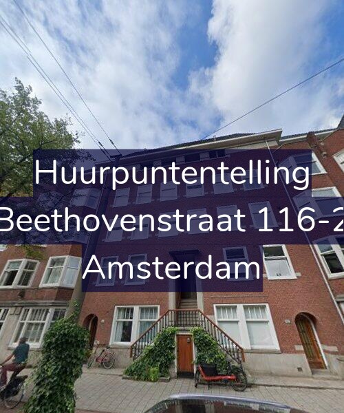 Foto gevel Huurpuntentelling voor Beethovenstraat 116-2, Amsterdam