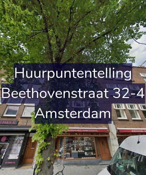 Foto gevel Huurpuntentelling voor Beethovenstraat 32-4, Amsterdam
