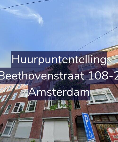 Foto gevel Huurpuntentelling voor Beethovenstraat 108-2, Amsterdam