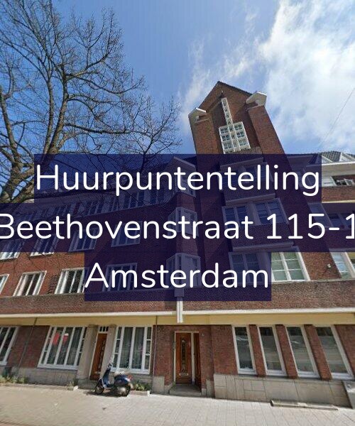 Foto gevel Huurpuntentelling voor Beethovenstraat 115-1, Amsterdam