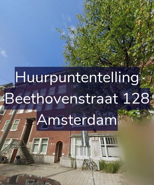Foto gevel Huurpuntentelling voor Beethovenstraat 128, Amsterdam