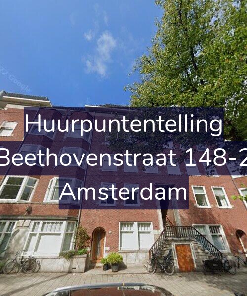 Foto gevel Huurpuntentelling voor Beethovenstraat 148-2, Amsterdam