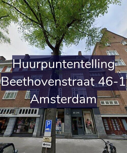 Foto gevel Huurpuntentelling voor Beethovenstraat 46-1, Amsterdam