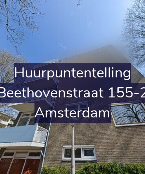 Foto gevel Huurpuntentelling voor Beethovenstraat 155-2, Amsterdam