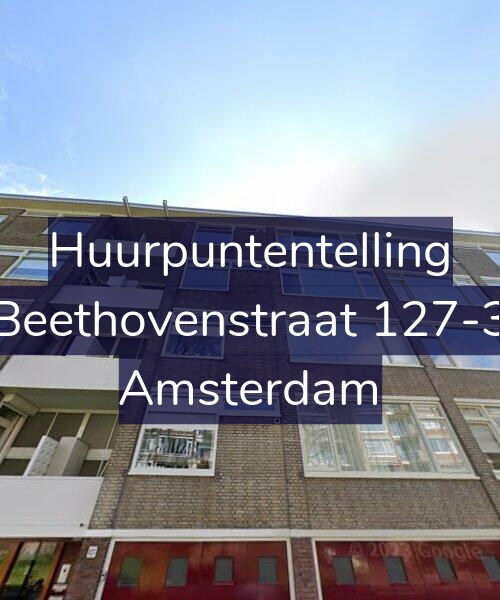 Foto gevel Huurpuntentelling voor Beethovenstraat 127-3, Amsterdam