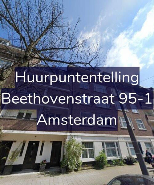 Foto gevel Huurpuntentelling voor Beethovenstraat 95-1, Amsterdam