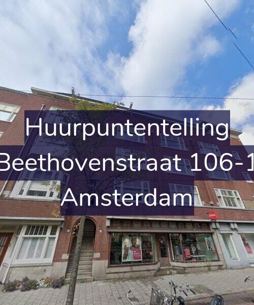 Foto gevel Huurpuntentelling voor Beethovenstraat 106-1, Amsterdam