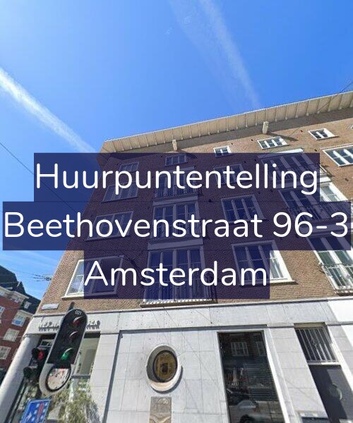 Foto gevel Huurpuntentelling voor Beethovenstraat 96-3, Amsterdam