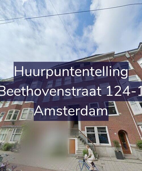 Foto gevel Huurpuntentelling voor Beethovenstraat 124-1, Amsterdam