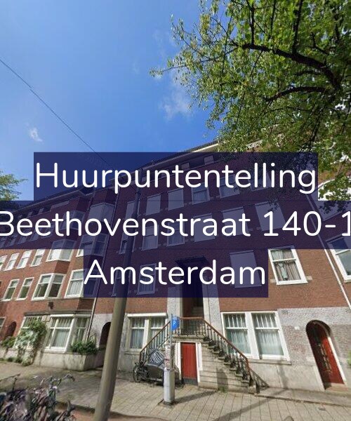 Foto gevel Huurpuntentelling voor Beethovenstraat 140-1, Amsterdam