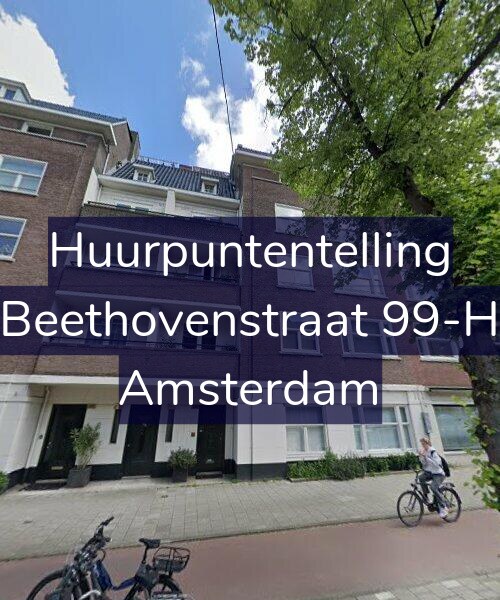 Foto gevel Huurpuntentelling voor Beethovenstraat 99-H, Amsterdam