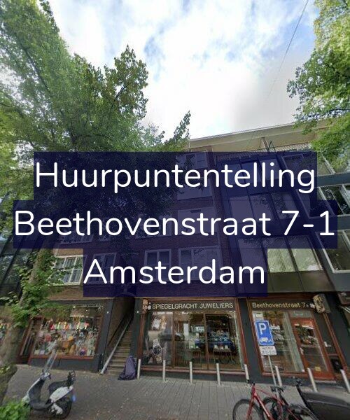 Foto gevel Huurpuntentelling voor Beethovenstraat 7-1, Amsterdam
