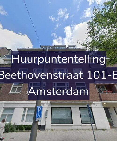 Foto gevel Huurpuntentelling voor Beethovenstraat 101-B, Amsterdam
