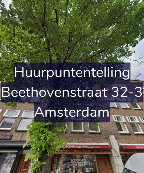 Foto gevel Huurpuntentelling voor Beethovenstraat 32-3, Amsterdam