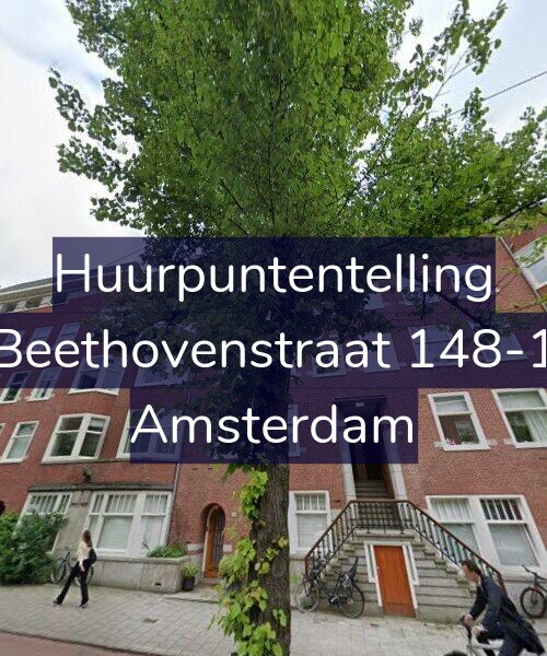 Foto gevel Huurpuntentelling voor Beethovenstraat 148-1, Amsterdam